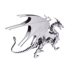 Dragón de Hielo Metal 3D