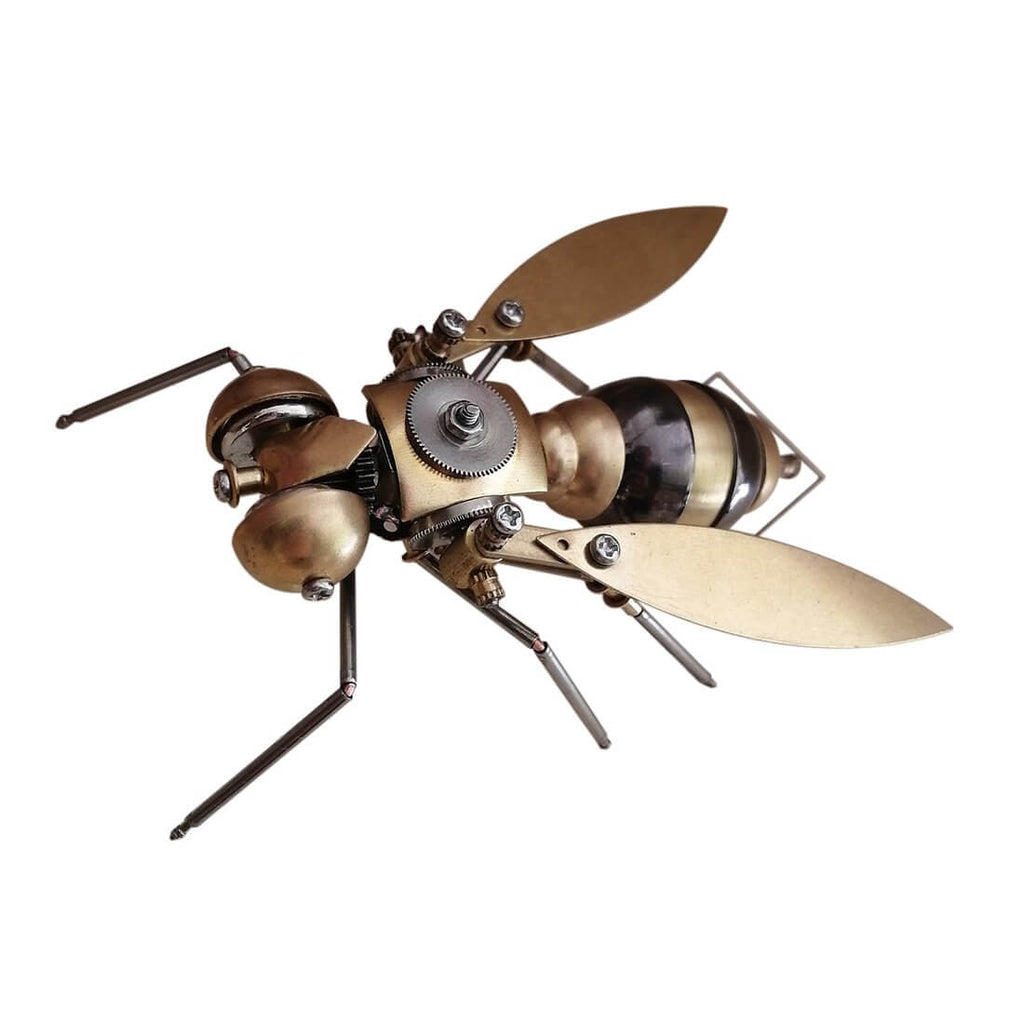 Mantis Escorpión Abeja Mecánica Metal 3D