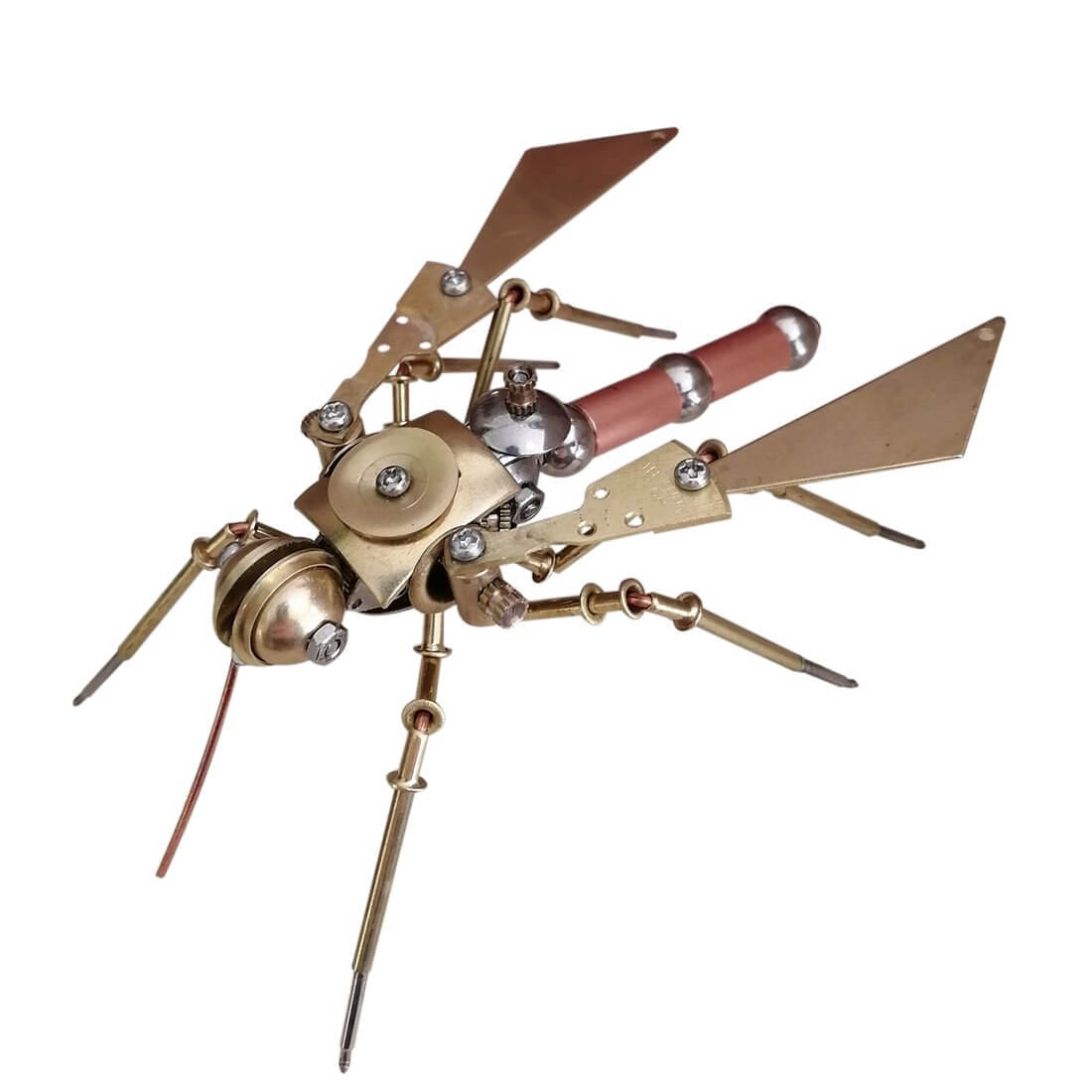Mantis Escorpión Abeja Mecánica Metal 3D