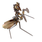Mantis Escorpión Abeja Mecánica Metal 3D