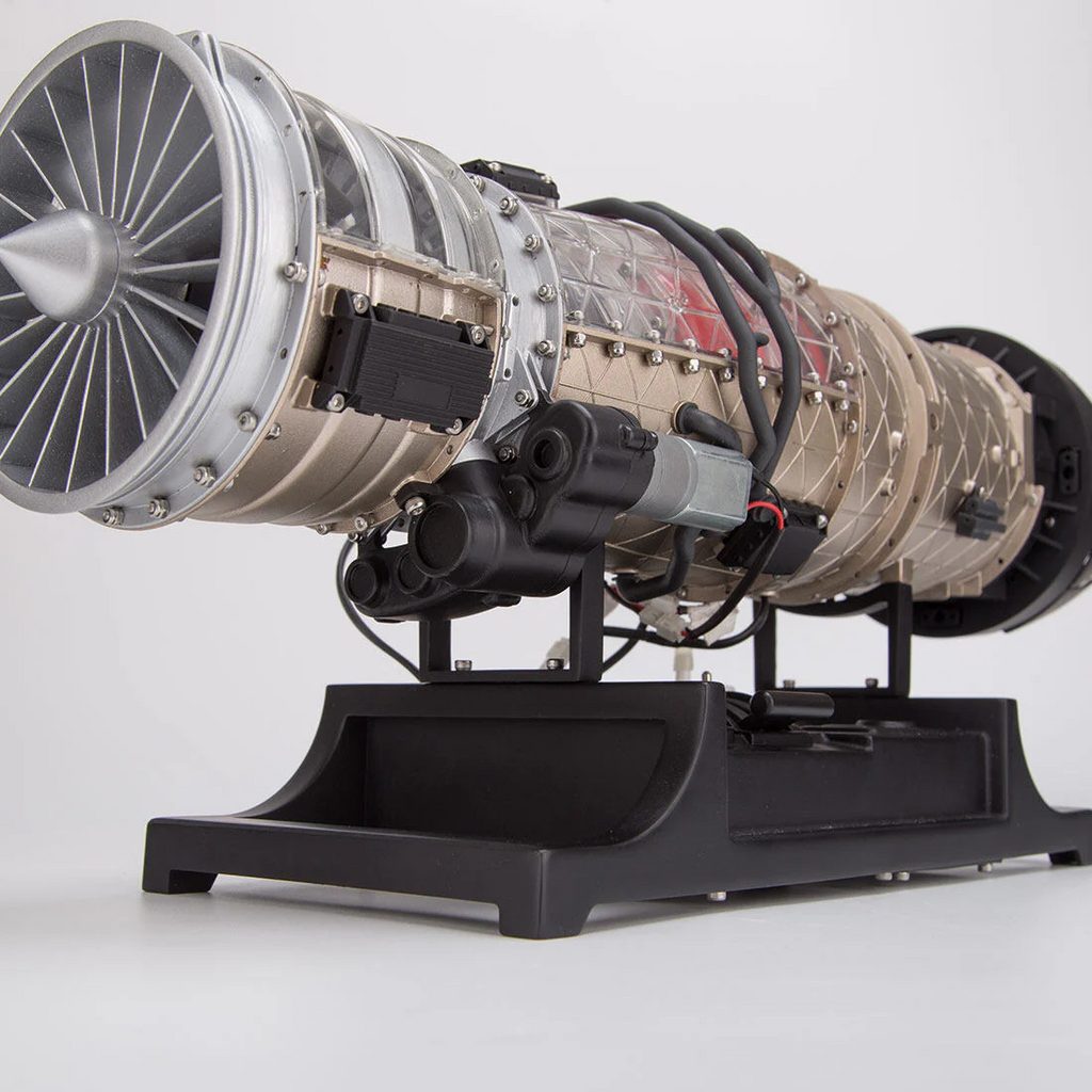 Motor Turborreactor Escala 1:10 Metal Funcional