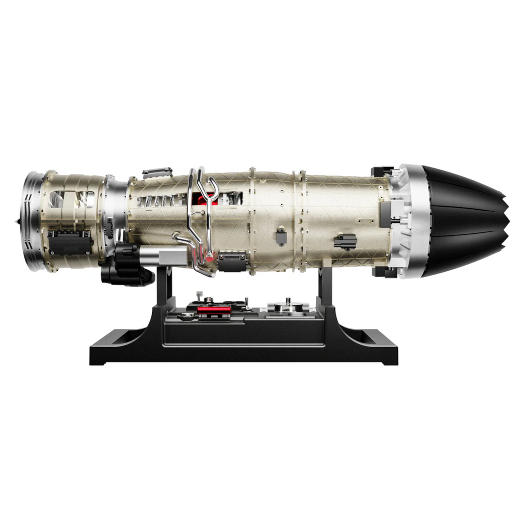 Motor Turborreactor Escala 1:10 Metal Funcional