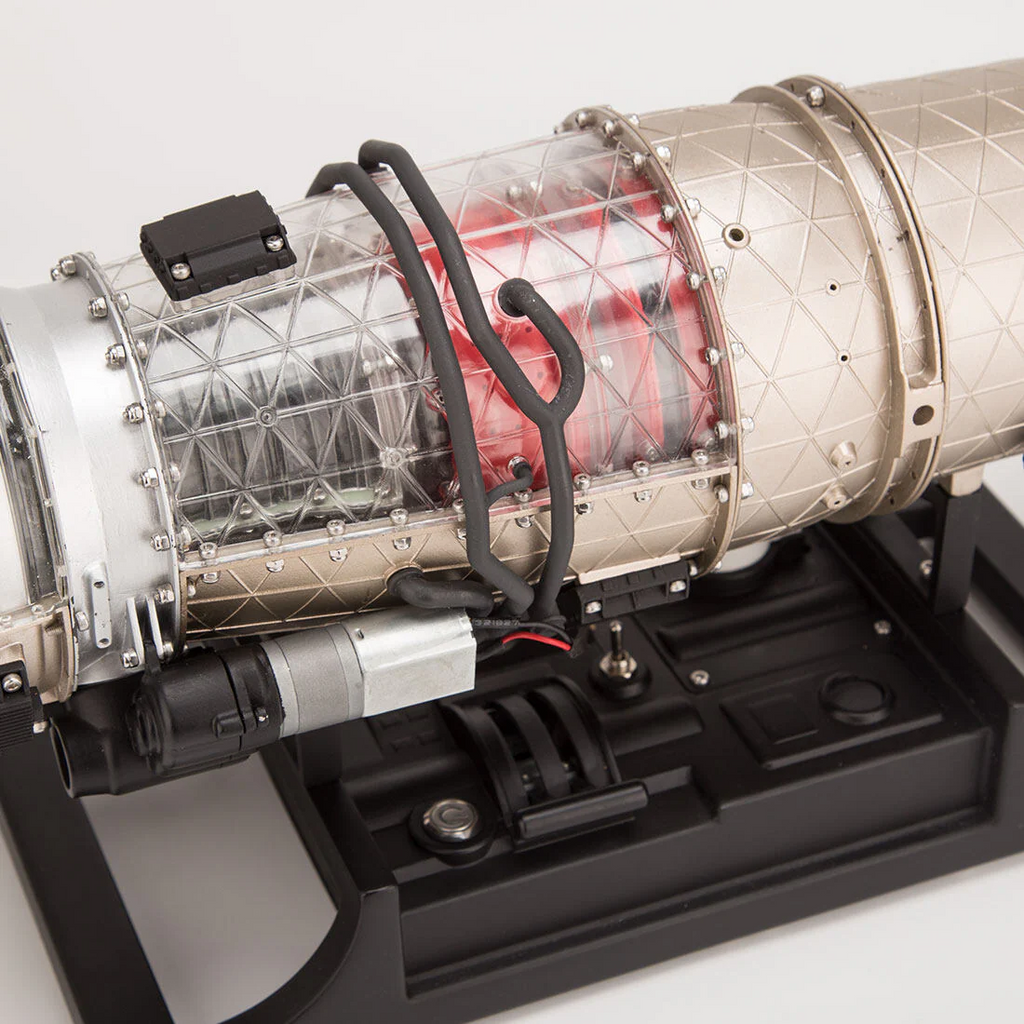 Motor Turborreactor Escala 1:10 Metal Funcional