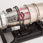 Motor Turborreactor Escala 1:10 Metal Funcional