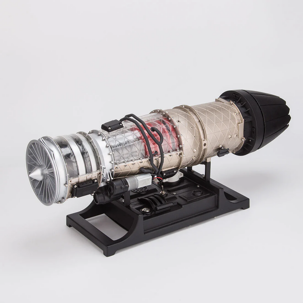 Motor Turborreactor Escala 1:10 Metal Funcional